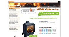 Desktop Screenshot of kobok.cz