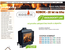 Tablet Screenshot of kobok.cz